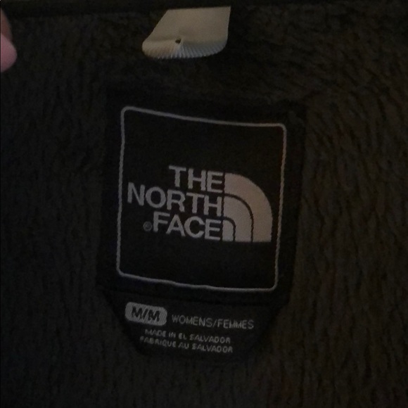 The North Face fleece jacket in charcoal gray - Picture 3 of 3